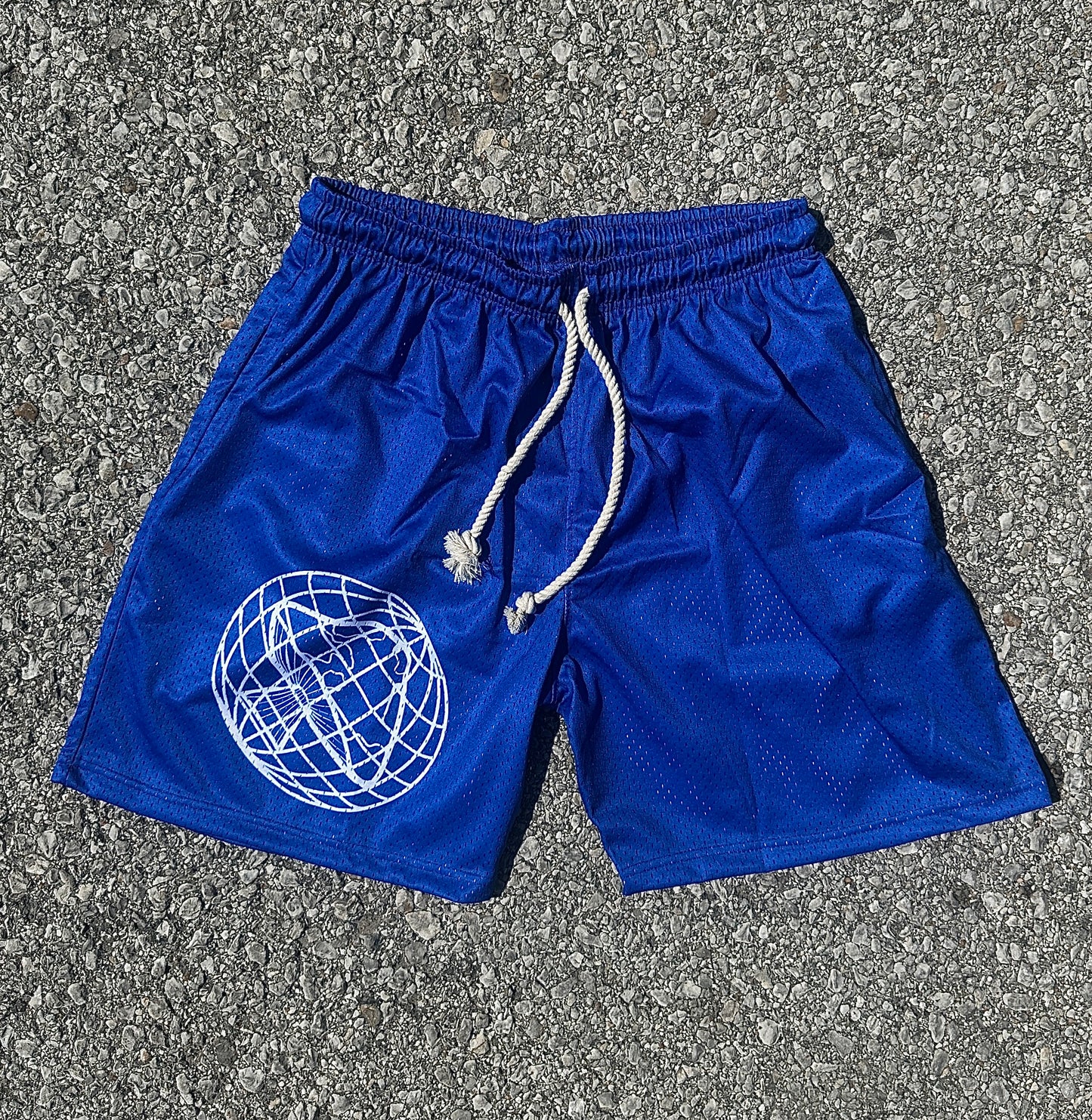 AnabolicEyE Score Shorts (Blue)